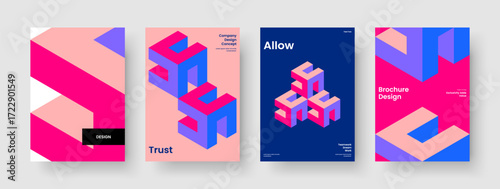 Isolated Banner Layout. Geometric Brochure Template. Creative Business Presentation Design. Report. Book Cover. Background. Flyer. Poster. Notebook. Advertising. Magazine. Journal. Portfolio
