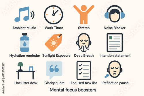 Mental focus boosters: strategies for enhanced concentration and productivity