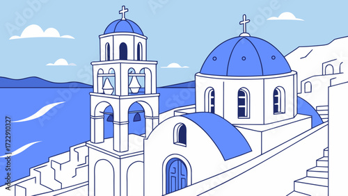 church in santorini