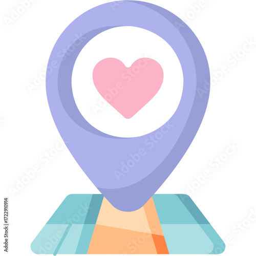 Wedding Location Illustration