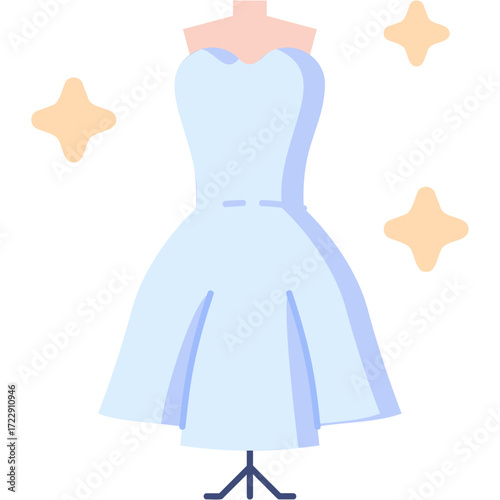Wedding Dress Illustration