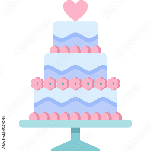 Wedding Cake Illustration