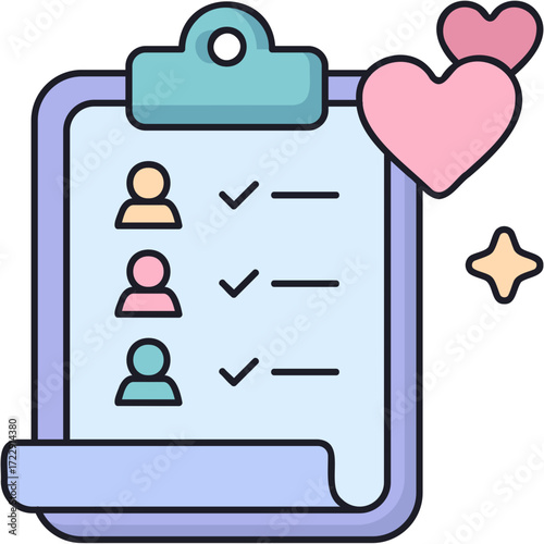 Guest List Sticker