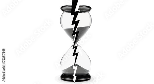 Fast paced time is a race against the clock or time is running faster than we thought