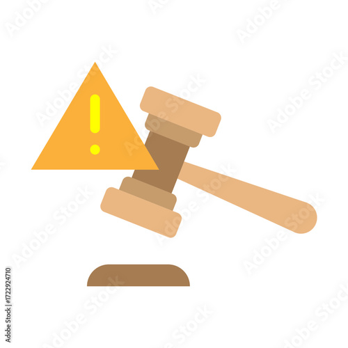 Sanctions Vector Flat Icon Design