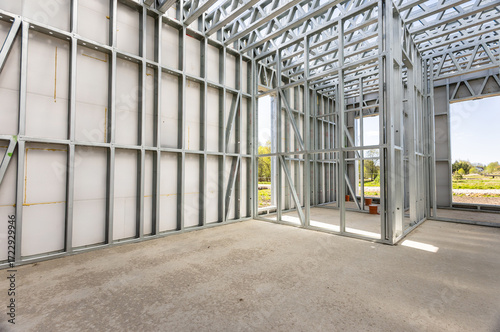 Canvastavla Light gauge steel framing system used for house construction