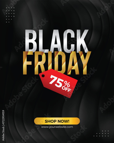 Ultimate Black Friday Sale Promotion Design
