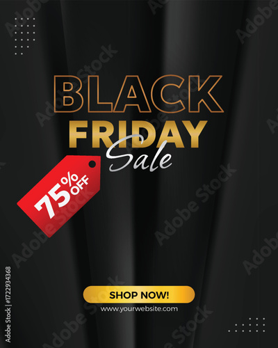 Ultimate Black Friday Sale Promotion Design