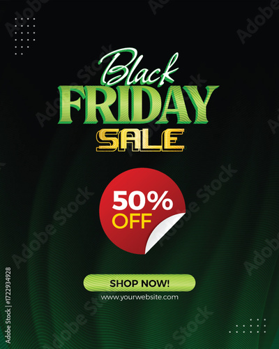 Ultimate Black Friday Sale Promotion Design