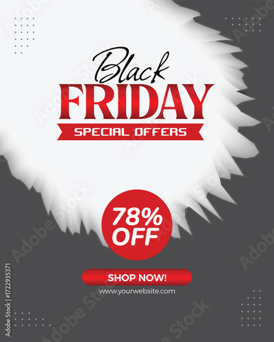 Ultimate Black Friday Sale Promotion Design