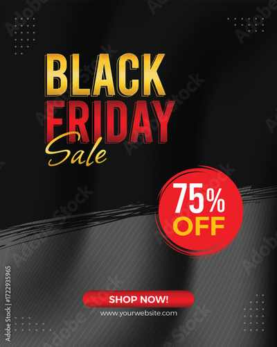 Ultimate Black Friday Sale Promotion Design