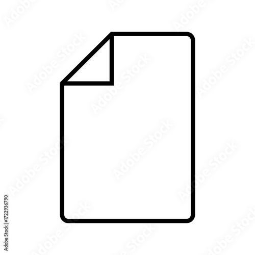 Document vector iconisolated on white background. File copy icon for web and application. eps10