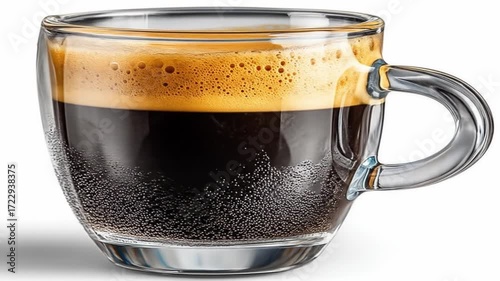 Espresso cup close up