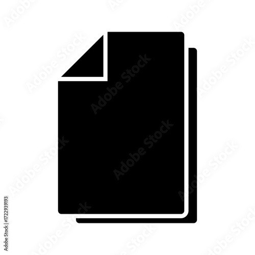 Document vector iconisolated on white background. File copy icon for web and application. eps10