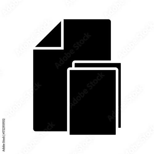 Document vector iconisolated on white background. File copy icon for web and application. eps10