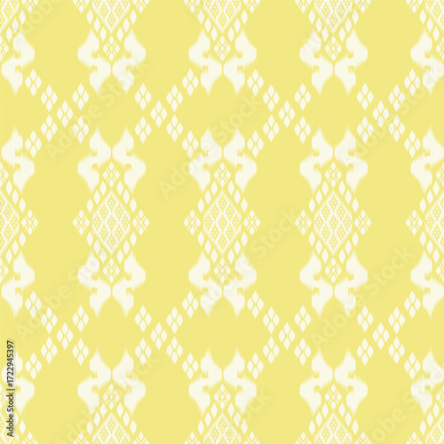 popular Thai silk pattern for textile industry this pattern is originated in Thailand and this Thai texture is used for Thailand father and mother day and Thai traditional costume outfit dress shirt