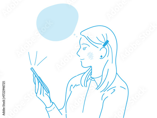 イラスト　女性