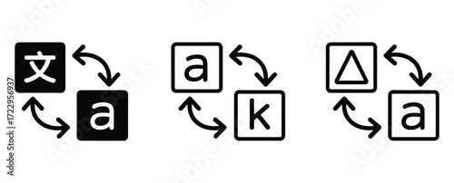 Unlock Seamless Translation with this Dynamic Language Conversion Concept, Explore Cultural Exchange and Linguistic Connections with this Symbol of Global Communication and Understanding