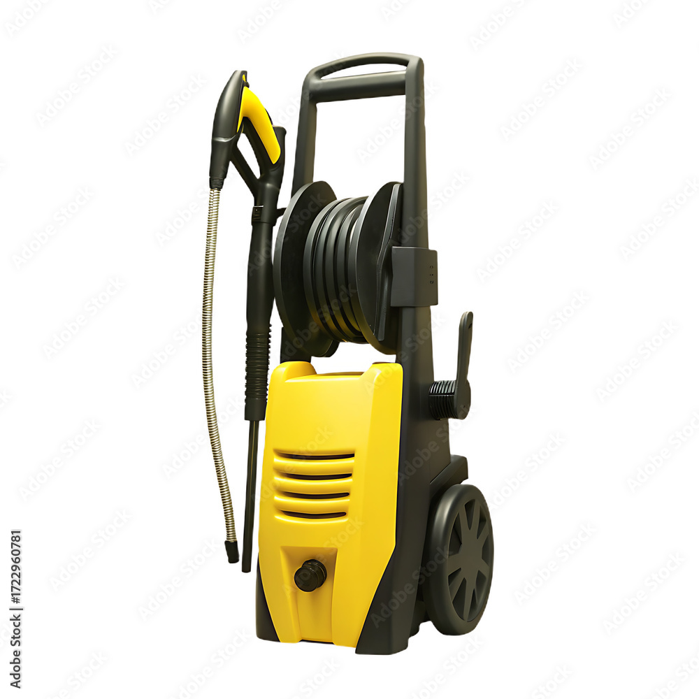 Fototapeta premium vacuum cleaner on white background