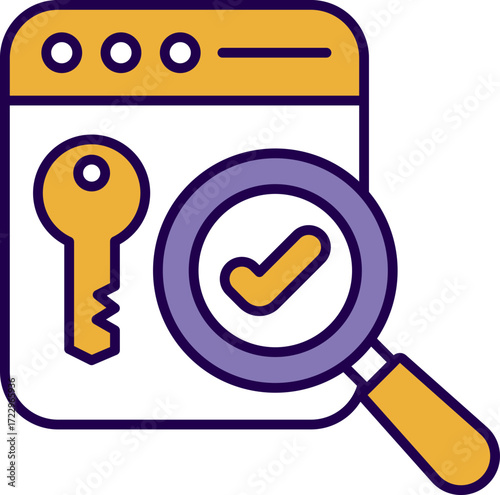 Keyword Research Icon