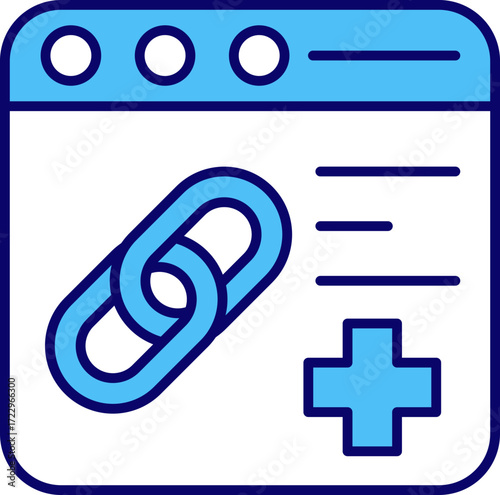 Link Building Icon