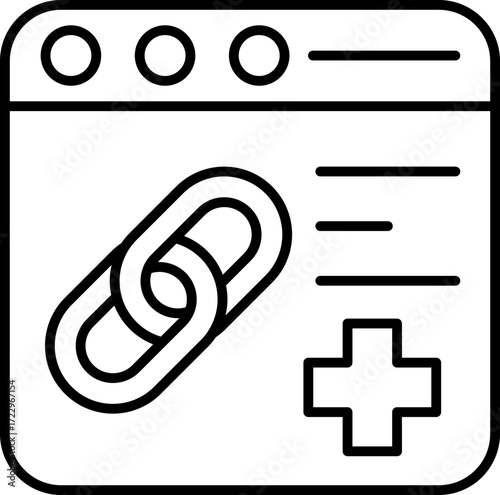 Link Building Icon