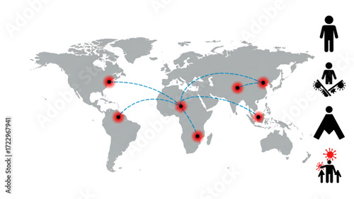 Advanced Global Travel Map: Detailed Route Planning and International Journey Visualization