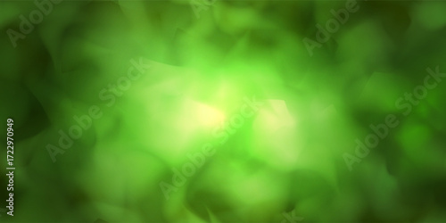 A green neon spooky witchy gradient bg with vignetting around the edges. A magical vector illustration with gradient mesh and blending effects.
