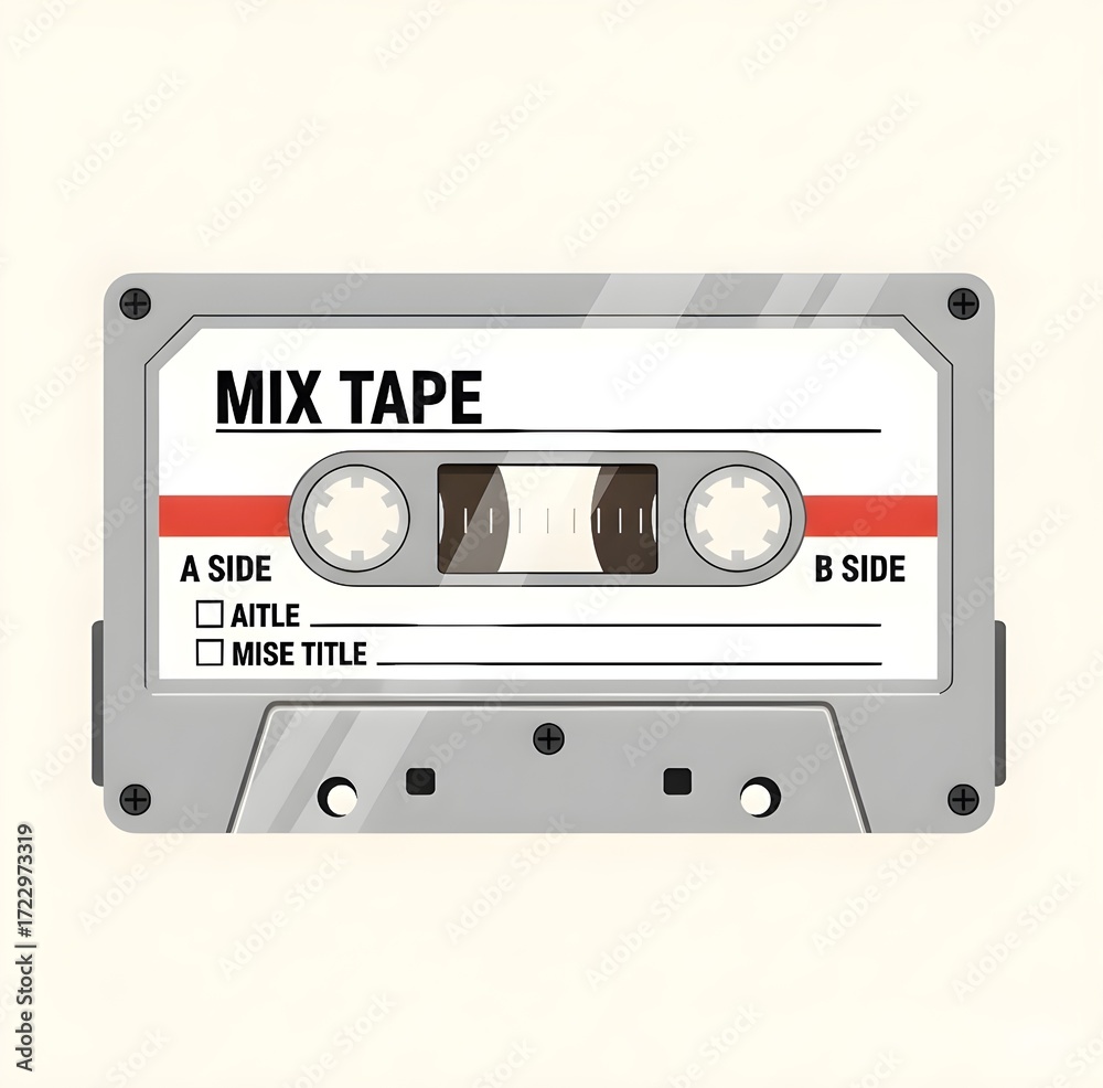 Fototapeta premium audio cassette tape