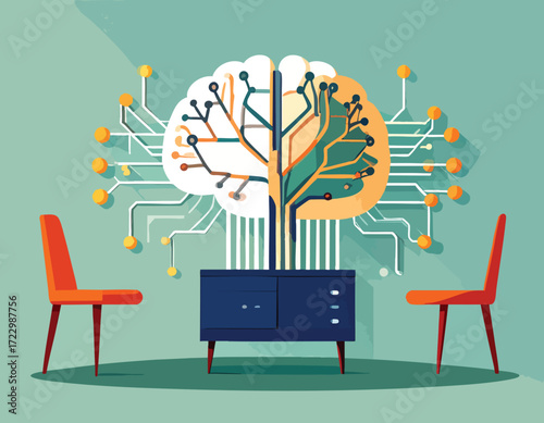 Neuromorphic Chip Bridging the Gap Between Brain and Machine Intelligence