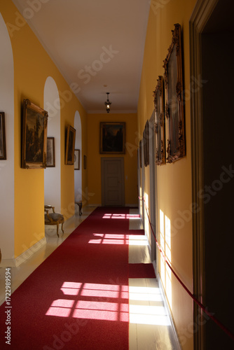 The beautiful old Danish Voergaard Castle