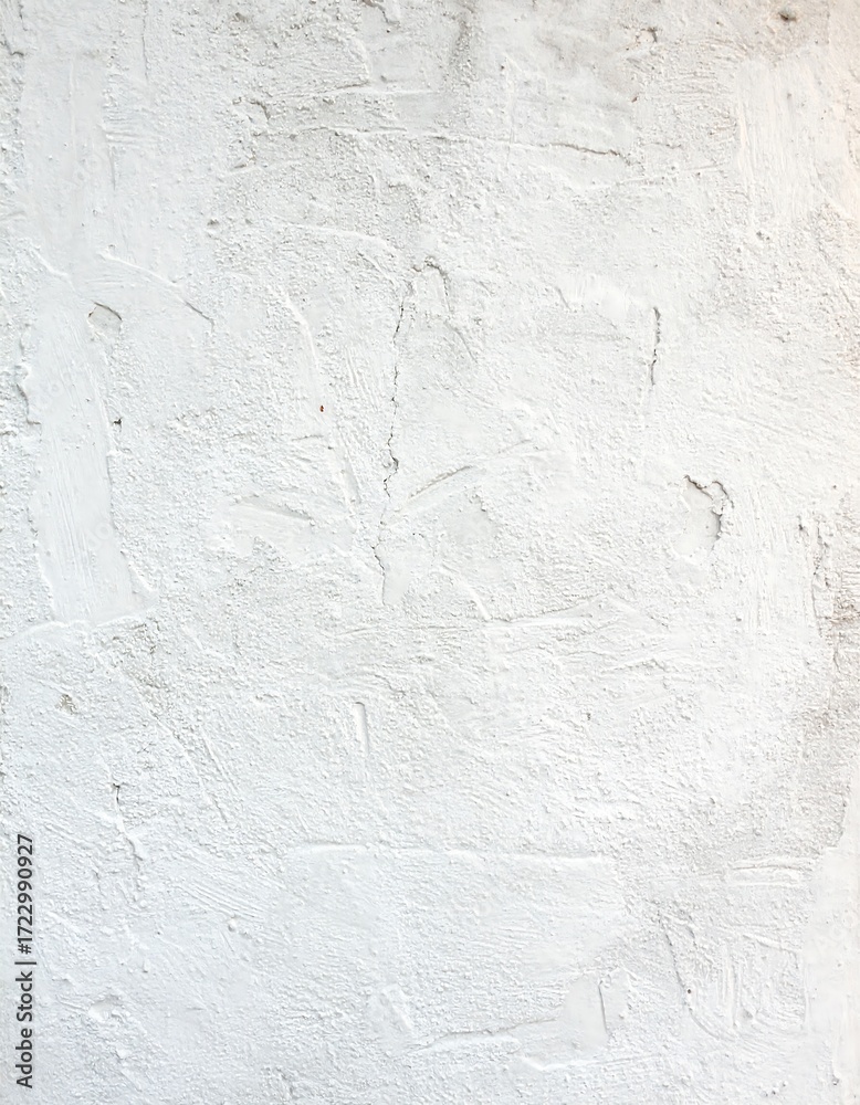 Fototapeta premium Textured white stucco wall