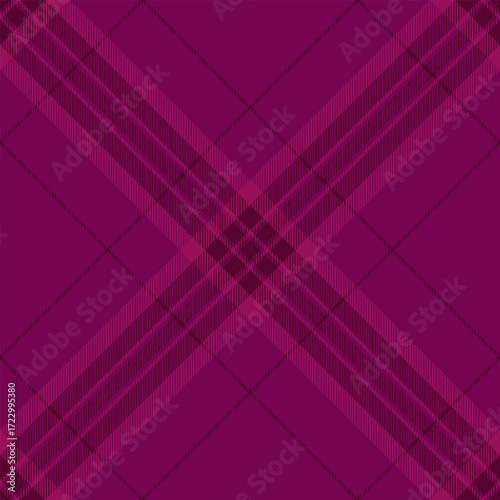 Elegant plum plaid design, suitable for textiles, backgrounds, and decorative projects. Creates a warm, inviting, and sophisticated feel.