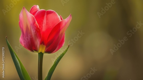 Nature’s Flower Beauty: Isolated Tulips, Bright Petals & Colorful Spring/Summer Floral Views