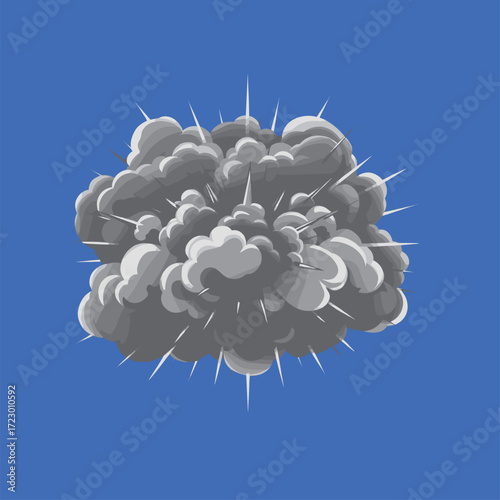 smoke eksposive cartoon 