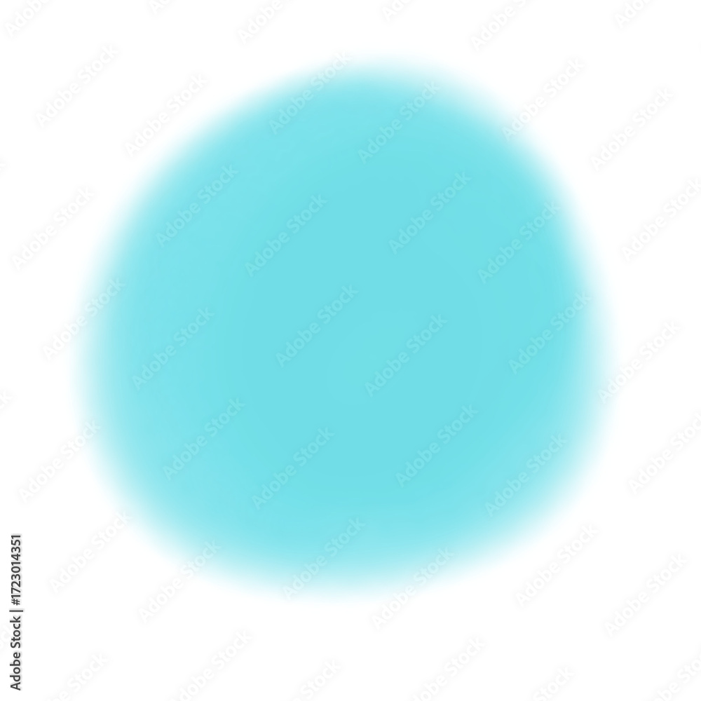 Obraz premium blue glass sphere