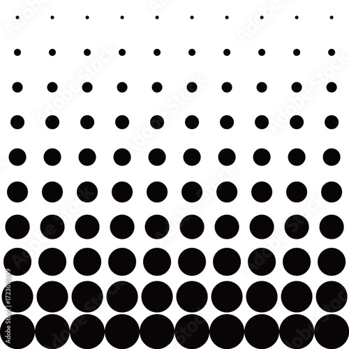 ドットのグラデーション