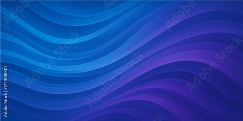 Abstract blue wave design with light and motion lines texture illustration pattern for digital flowing backgrounds backdrop vector art