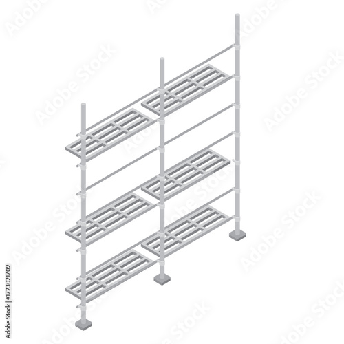 建設用足場ユニット