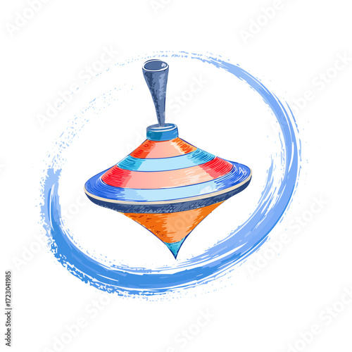 Spinning top toy