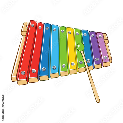 Colorful Toy Xylophone