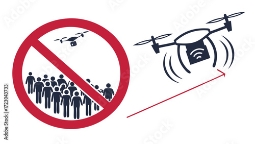 Drone Flight Restrictions Near Crowded Areas Prohibited