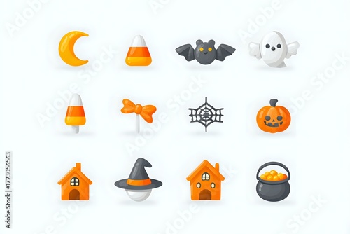 Elegant Halloween Icon Pack for Branding