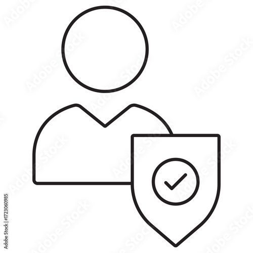 Integrity Icon, The Power of Integrity, Building Trust Through Values, Integrity as the Foundation of Success, Leading with Honesty and Ethics, vector