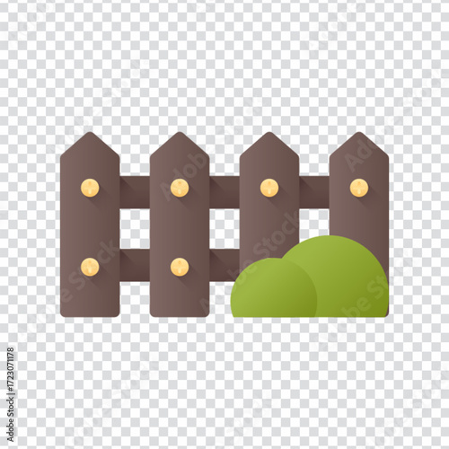 Fence Barrier Icon Design