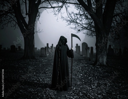 Mysterious Death Reaper – Halloween Spirit”