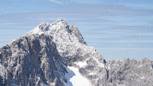 Tableau sur toile Beautiful German Mountains in Zugspitzregion - Alpspitze