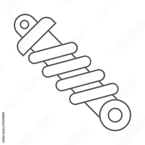 Rear Shock icon design