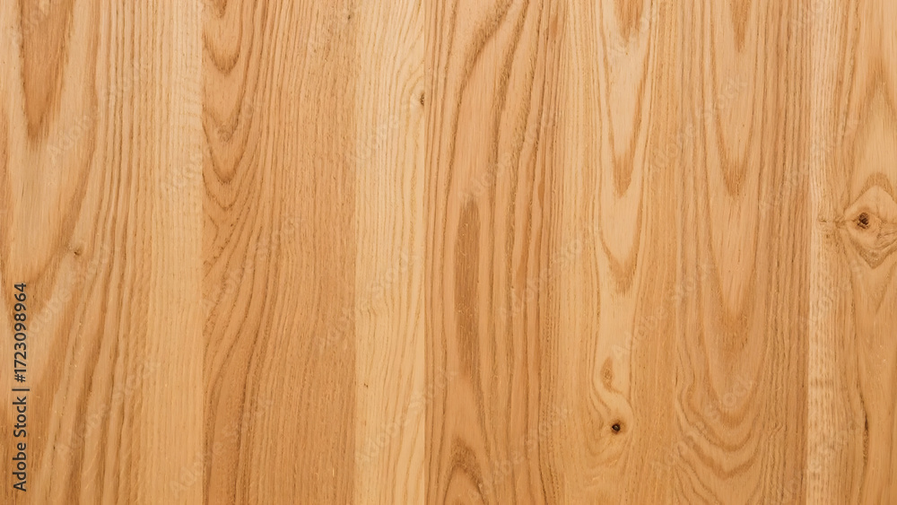 Fototapeta premium Warm Wooden Planks A Light Brown Wood Texture Background