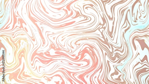 Texture de Marbre Multicolore avec Vagues Douces